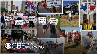 Americans celebrate Juneteenth the first new federal holiday in 36 years [upl. by Guglielmo]