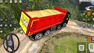 Material Transport Truck driving  off road game play [upl. by Lyford]