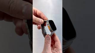 Apple Watch Ultra 2 Natural Titanium with Titanium Nomad Bracelet🩶 shorts trending apple video [upl. by Jessika]