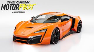 The Crew Motorfest W Motors Lykan Hypersport Customisation amp Pro Settings [upl. by Chic]