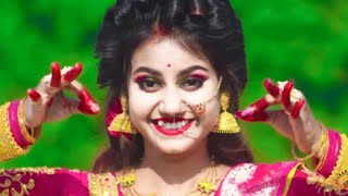 Bochor Ghure Abar Pujo Aaslo Dance  Joy Maa Durga Song  Durga Pujo 🥳🥳 [upl. by Caz]