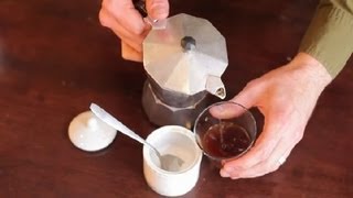 How to Make CubanStyle Stovetop Espresso Coffee  Making Coffee [upl. by Ycnalc]