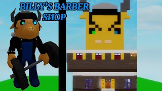 Playing My ROBLOX Piggy TUSSYGAMES BILLY’S BARBER SHOP REMAKE [upl. by Loferski610]