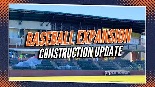 Plainsman Park Renovation Update  101824  Auburn Baseball [upl. by Llenra215]