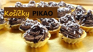 Košíčky plněné krémem🧁  comebavi [upl. by Binny]