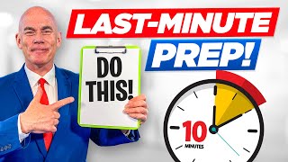 LASTMINUTE INTERVIEW PREP How To Prepare For An Interview In Under 10 Minutes [upl. by Ardenia133]