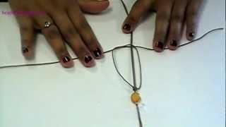 How to make a Micro Macrame Bracelet [upl. by Levina984]