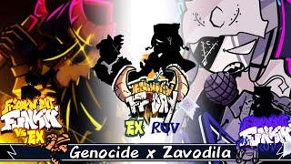 Ruv vs Tabi Zavodila  Genocide FnF Mashup [upl. by Debo323]