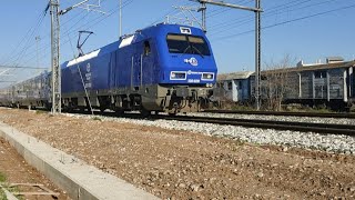 Hellenic Train IC55 to Athens [upl. by Sedruol]