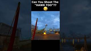 Can You Shoot The quotHAWK TOOquot 🤣 skyrim skyrimanniversary elderscrolls shortsvideoviral [upl. by Anoniw]