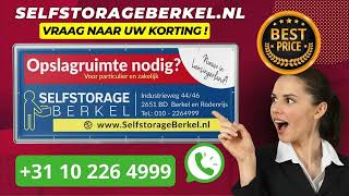 Selfstorage Berkel Opslagruimte huren 2024 [upl. by Franz]