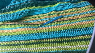 Day131132 crochet temperatureblanket2024 crochetallday diyyarn yarncrafts trending diy [upl. by Enirehtacyram484]