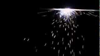 Welding Sparks On Ceiling 01 Black Screen Chroma Key Free With Download [upl. by Edrahs162]