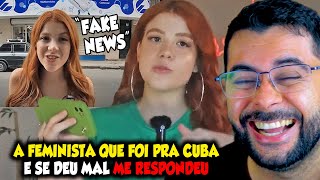 A F3MlNlTA QUE FOI PRA CUBA E SE DEU MAL ME RESPONDEU KKKKKKK [upl. by Heck]