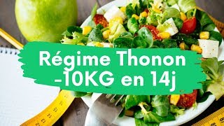 RÉGIME THONON  perdre 10kg en 14 jours 😱 [upl. by Ado]