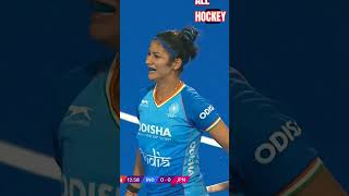 INDIA VS JAPAN SEMI FINAL MATCH INDIA GOOD TEAM WORK 🔥🏑hockeyindiafieldhockeyshortshockeybihar [upl. by Parnell]