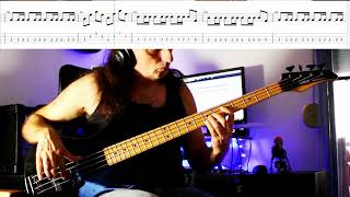 Iron Maiden The Trooper  Bass Backing Track and Tab [upl. by Janel]