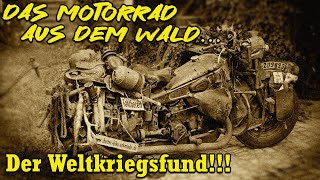 Das Motorrad aus dem Wald… Der Weltkriegsfund  Harzer Bikeschmiede [upl. by Aker]