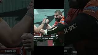 Levan Vs Laletin Crazy match🔥 armwrestler armwresting [upl. by Dnalerb931]