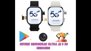 Review Smartwatch Microwear ULTRA 3 AI 5G [upl. by Anelra184]