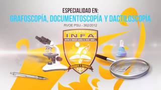 Especialidad En Grafoscopía Documentoscopía Y Dactiloscopía [upl. by Fabrice]