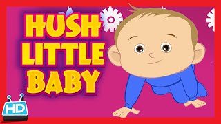 HUSH LITTLE BABY Lullaby Song  LULLABY with LYRICS [upl. by Eselahs]