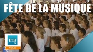 2000 enfants chantent Berlioz pour la fête de la musique  Archive INA [upl. by Keeryt723]