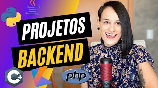 5 Projetos BACKEND para INICIANTES  Guia programador  APRENDA a programar [upl. by Aerehs]