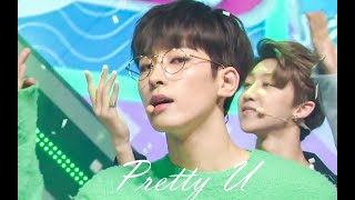 세븐틴 SEVENTEEN  예쁘다 Pretty U 교차편집 Stage Mix [upl. by Willms923]