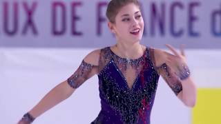 Alena Kostornaia RUS  Internationaux de France 2019  SPLP HighlightsRecap  GPFigure [upl. by Adiv976]