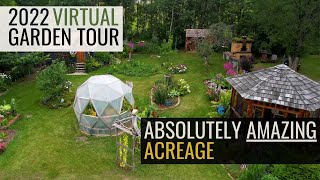 Unique amp Creative Acreage  2022 Virtual Garden Tour [upl. by Rolland7]