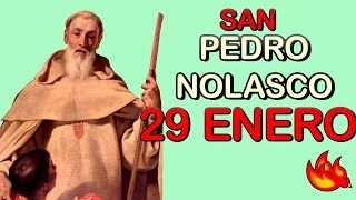 Quien Fue San Pedro Nolasco  Santo del Día 29 de Enero [upl. by Ahsenre]