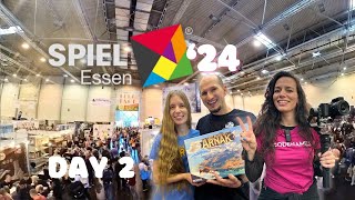 Essen Spiel 24  Day 2 VLOG [upl. by Ybanrab]