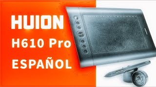 Tabletas Gráficas  HUION H610 PRO En Español [upl. by Jp]