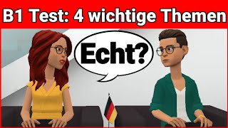 Mündliche Prüfung Deutsch B1  Gemeinsam etwas planenDialog  4 wichtige Themen  sprechen Teil 3 [upl. by Irahk567]