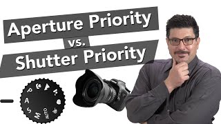 Aperture Priority Mode vs Shutter Priority Mode Explained [upl. by Noreh]