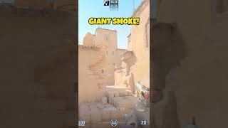 GIANT SMOKE shorts counterstrike cs2 dust2 [upl. by Lrak]