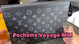 Unboxing รีวิว Louis Vuitton Pochette Voyage MM [upl. by Goulette65]