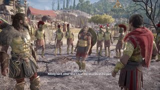 Assassination of four Boeotian champions  The Conqueror  Assassins Creed Odyssey  PS4 Gameplay [upl. by Namzzaj]