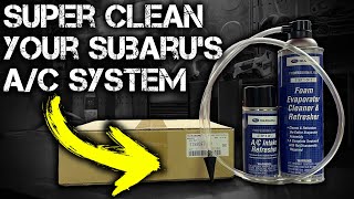 Super Clean Your Subarus AC System Subaru Evaporator amp Vent Cleaning System Easy DIY Refresh [upl. by Polito]