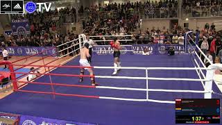 Bavarian Open 24  K1  OJ M 86kg BEG  Samuel Salzburger vs Gleb Sadovnikov [upl. by Fina]