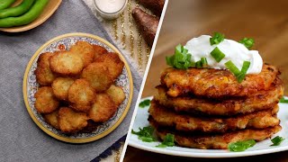 Crispy Homemade Fritters • Tasty Recipes [upl. by Onfre]