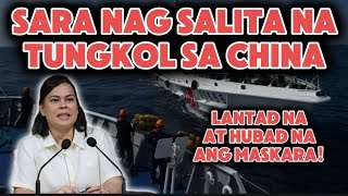 NAG SALITA NA SI SARA SA CHINA KINAMPIHAN TALAGA NI INDAY GRABI NA TO [upl. by Danais]