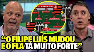 MENGÃO ESCALADO Mídia Paulista FICA ESPANTADA e CRAVA VITÓRIA Flamengo x AtléticoMg [upl. by Prisca]