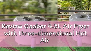 Review Gaabor 45L Air Fryer with threedimensional Hot Air Circulation [upl. by Ayimat]