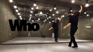 지민 Jimin Who  Dance Tutorial  Slow Music  With Mirror jimin who [upl. by Netsryk439]