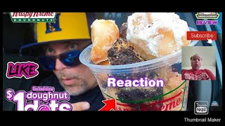 Reaction to Krispy Kreme® Doughnut Dots Review🍩  Better Than Munchkins  theendorsement [upl. by Myrta]