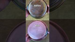 How to Restore Copper Pans in Seconds [upl. by Eenwat882]