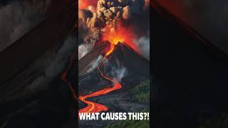 Why Volcanoes Eruptand the science behind it 🔥 ytshorts short viralshorts realfacts [upl. by Jemy]