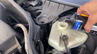 Here’s How You Add Brake Fluid In A Mercedes S550 DIY [upl. by Assille]